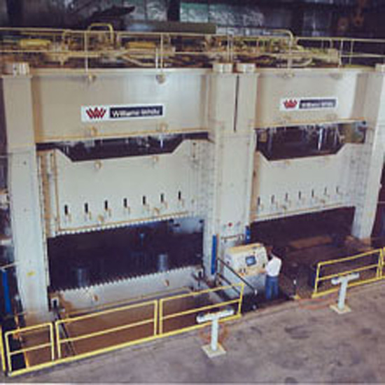 white-hydraulic-press-system